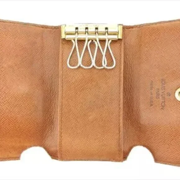 Louis Vuitton Key case Key holder Monogram Brown Woman Authentic Used - Picture 2 of 7